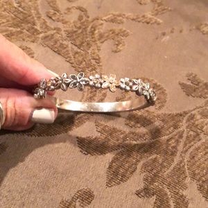 Discontinued Brighton Floral Bangle